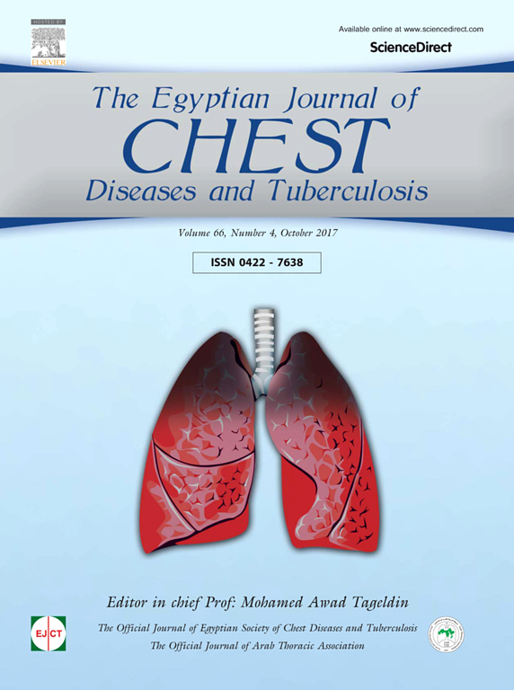 Go to journal home page - Egyptian Journal of Chest Diseases and Tuberculosis